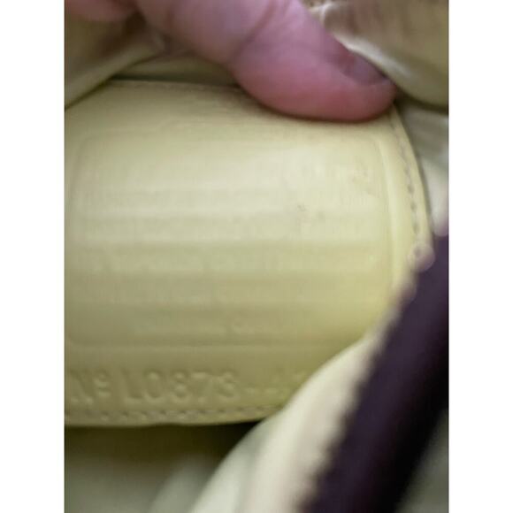 Coach Monogram Stripe Brown Crossbody Shoulder Bag Women's - Picture 7 of 11